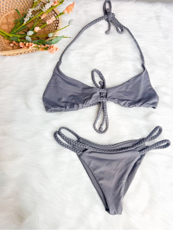 Frankie's Bikinis Other - FRANKIES BIKINIS OCEANSIDE SET DARK GRAY